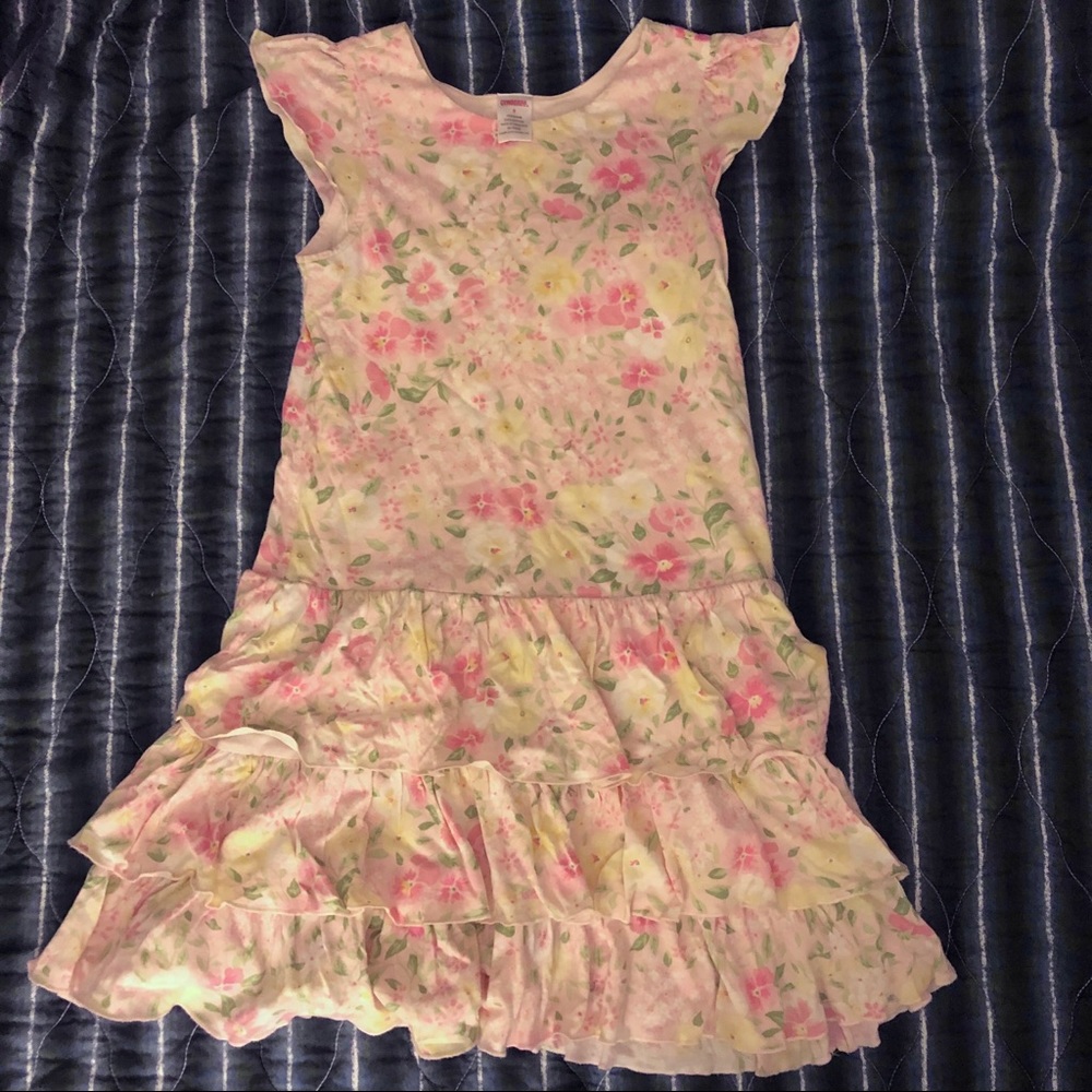Pink Gymboree Floral Dress